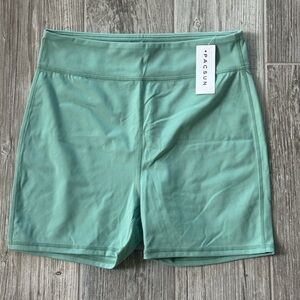 PacSun Women's Teal blue green Bike Shorts - L.A. Heart